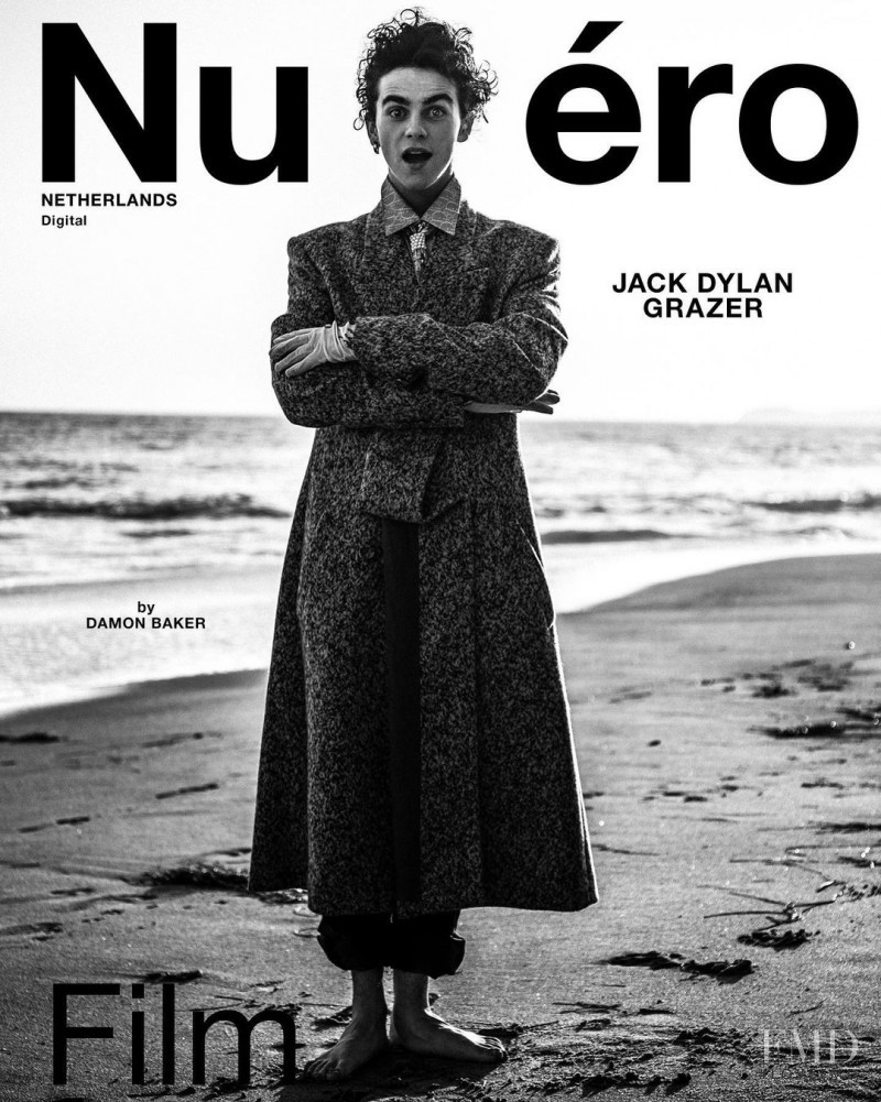 Jack Dylan Grazer featured on the Numéro Netherlands cover from November 2020