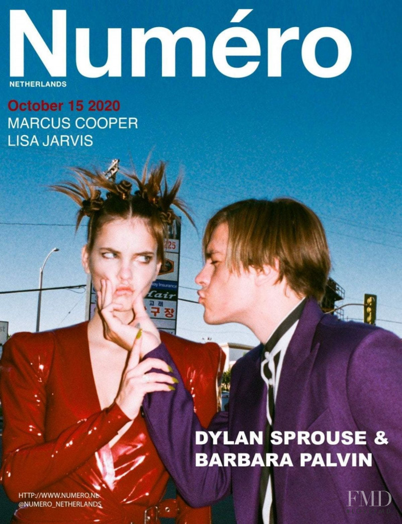 Barbara Palvin featured on the Numéro Netherlands cover from October 2020