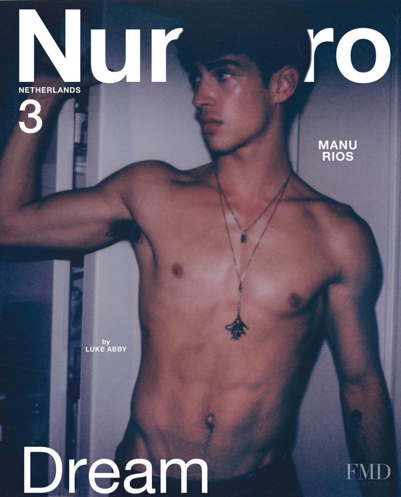 Manu Rios featured on the Numéro Netherlands cover from October 2020