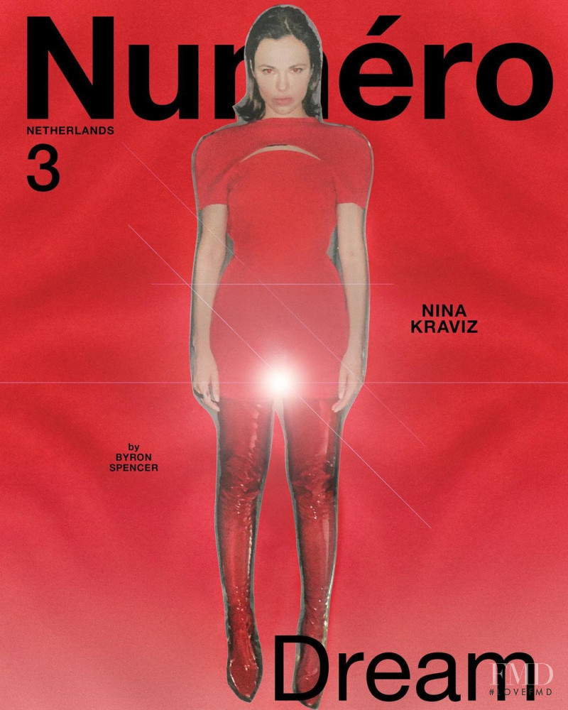 Nina Kraviz featured on the Numéro Netherlands cover from October 2020