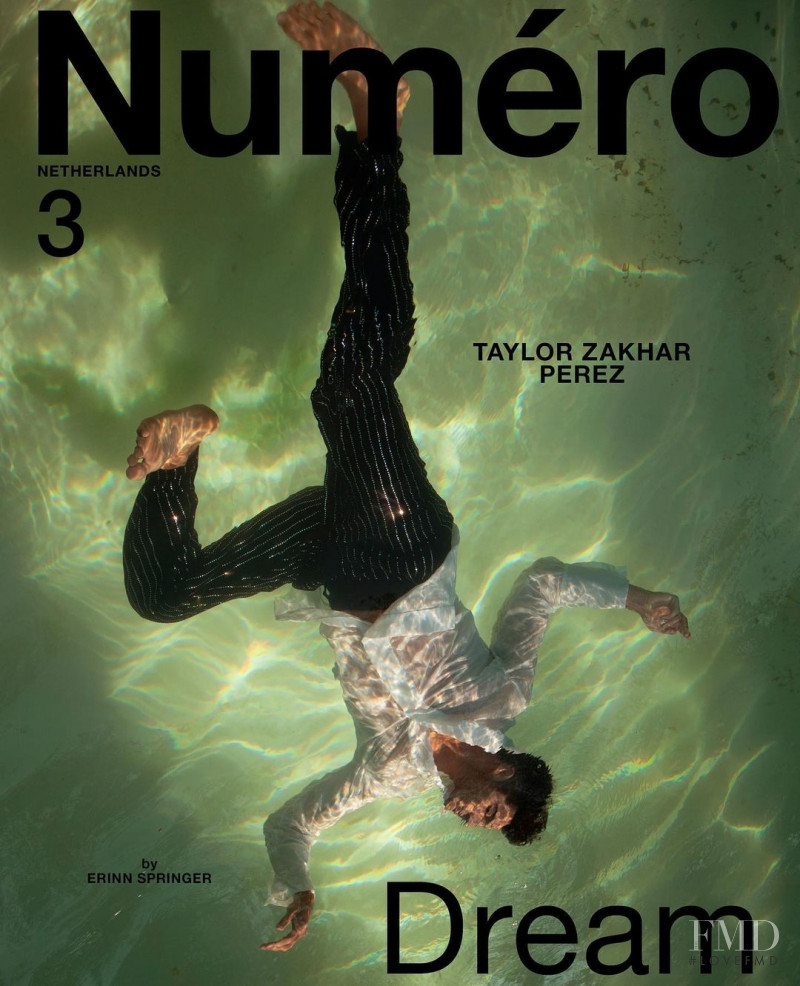 Taylor Zakhar Perez featured on the Numéro Netherlands cover from October 2020