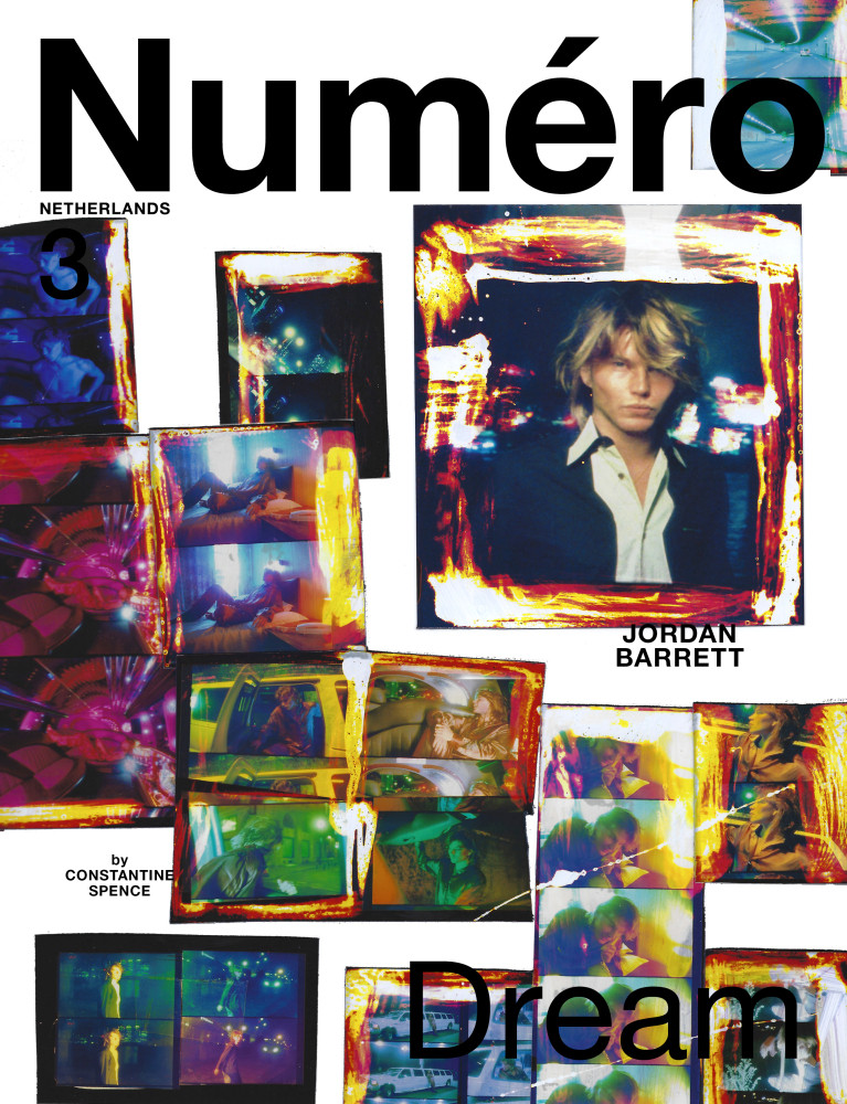 Jordan Barrett featured on the Numéro Netherlands cover from October 2020