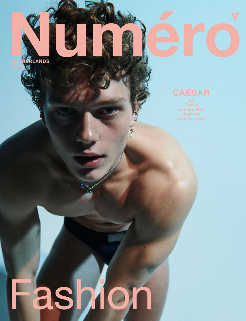 Caesar Romeo van den Idsert featured on the Numéro Netherlands cover from May 2022