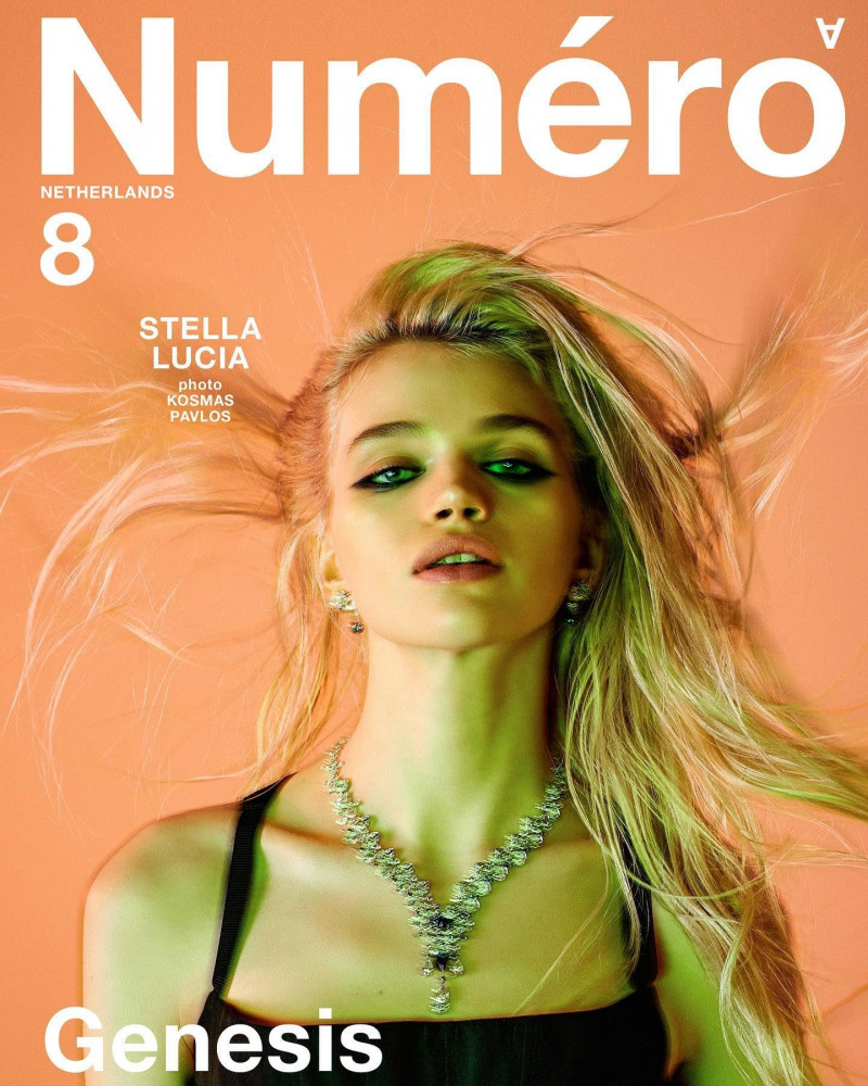 Stella Lucia featured on the Numéro Netherlands cover from May 2023