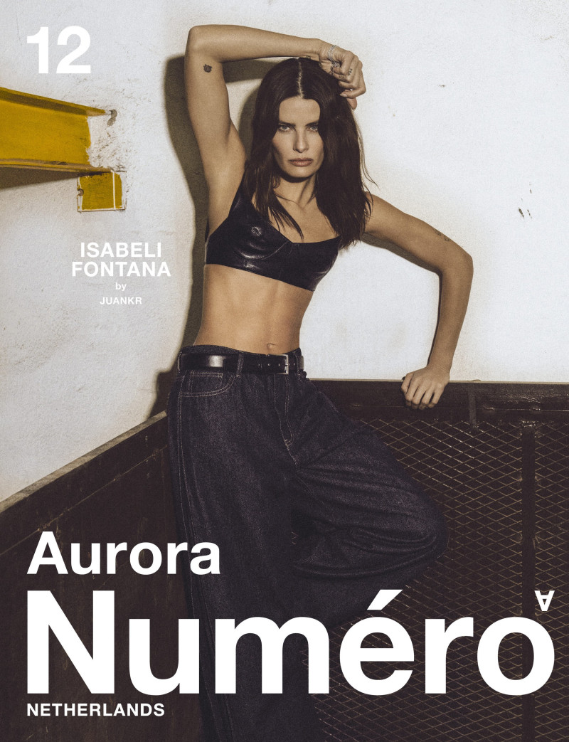Isabeli Fontana featured on the Numéro Netherlands cover from May 2025