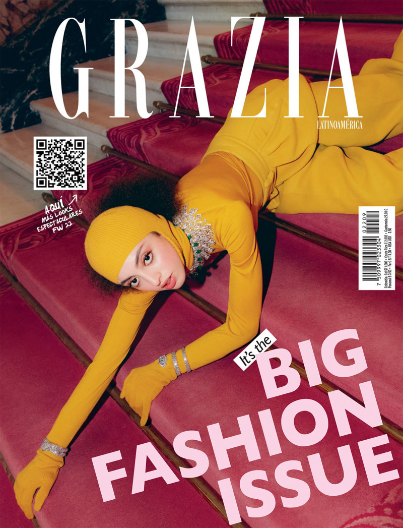 Clara Benador  featured on the Grazia Latin America cover from September 2022