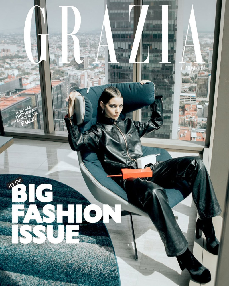 Sofia Puerta featured on the Grazia Latin America cover from September 2024