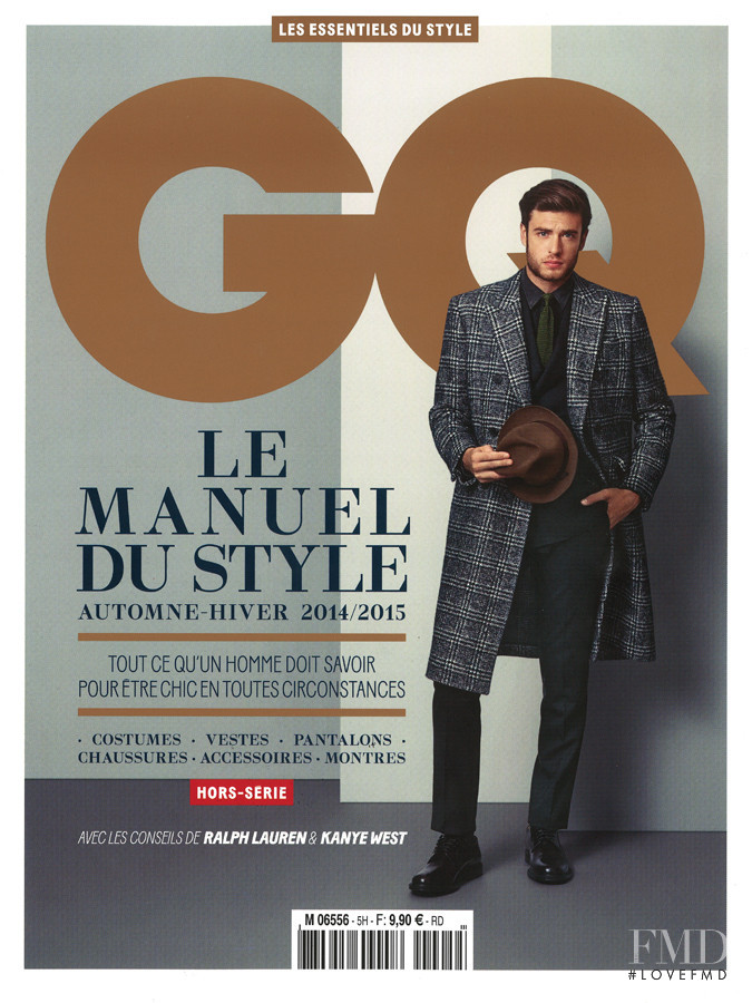 Gaspar Menier featured on the GQ Style France cover from October 2014