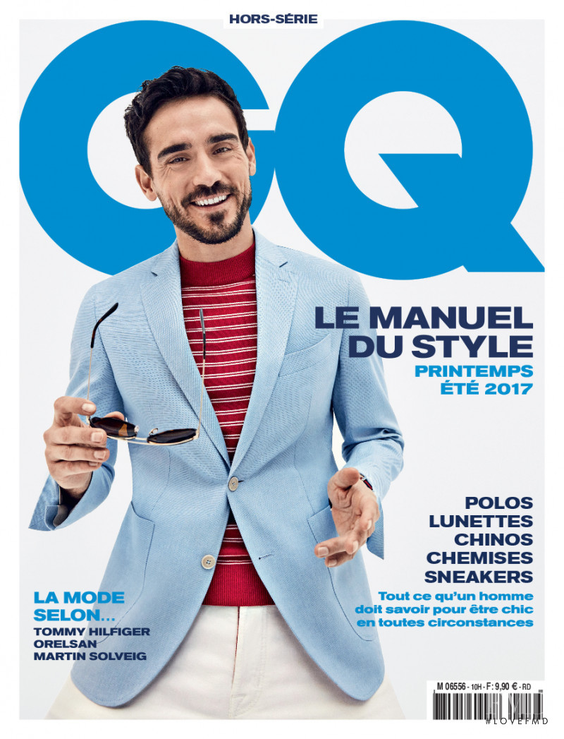 Arthur Kulkov featured on the GQ Style France cover from March 2017