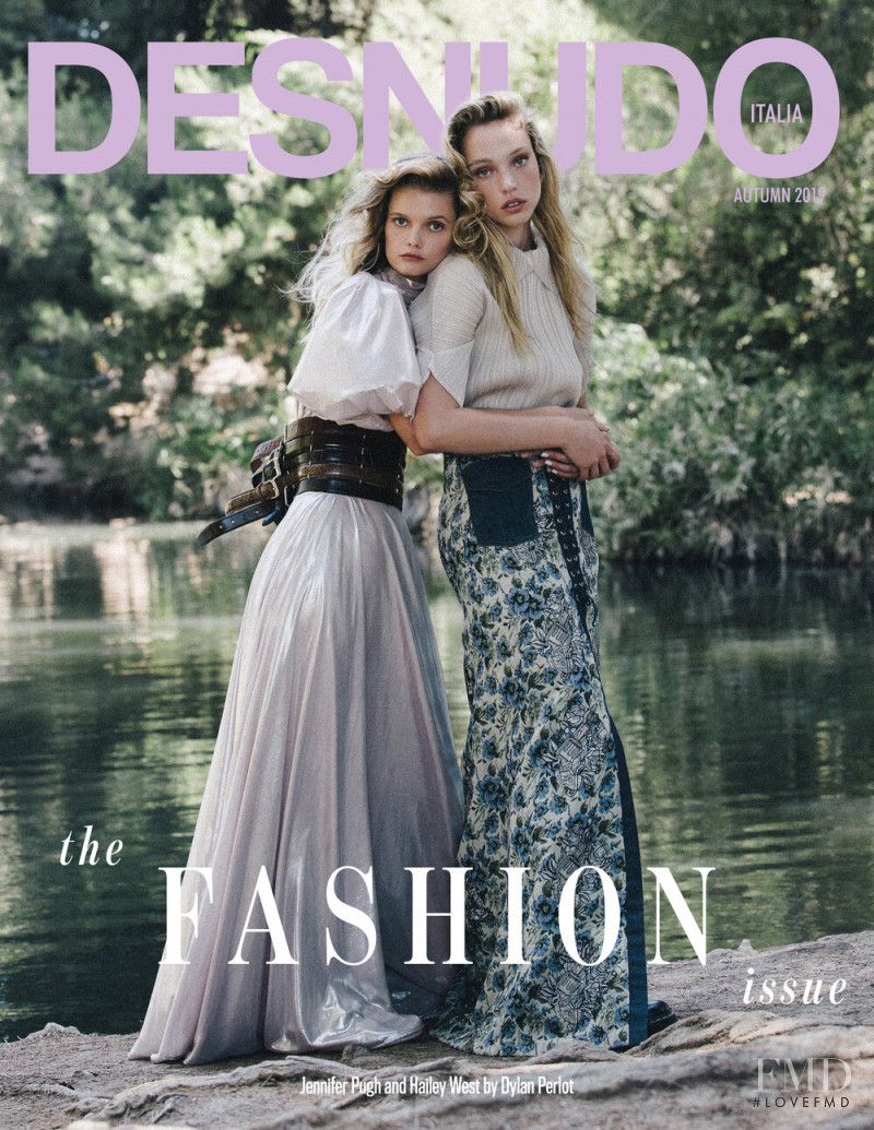 Jennifer Pugh featured on the Desnudo Italy cover from September 2019