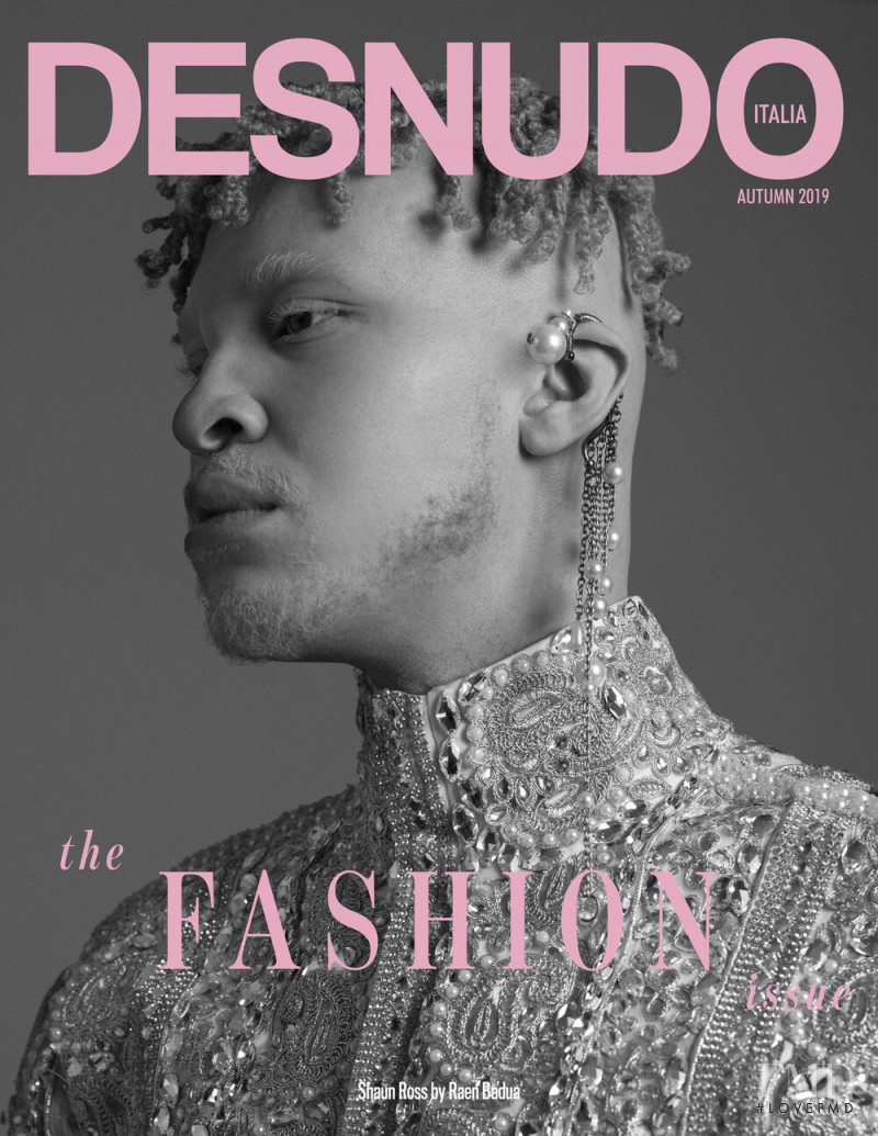  featured on the Desnudo Italy cover from September 2019