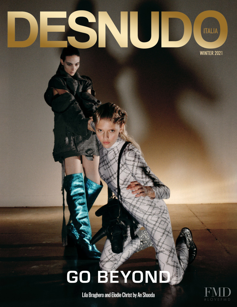 Lila Braghero featured on the Desnudo Italy cover from December 2020
