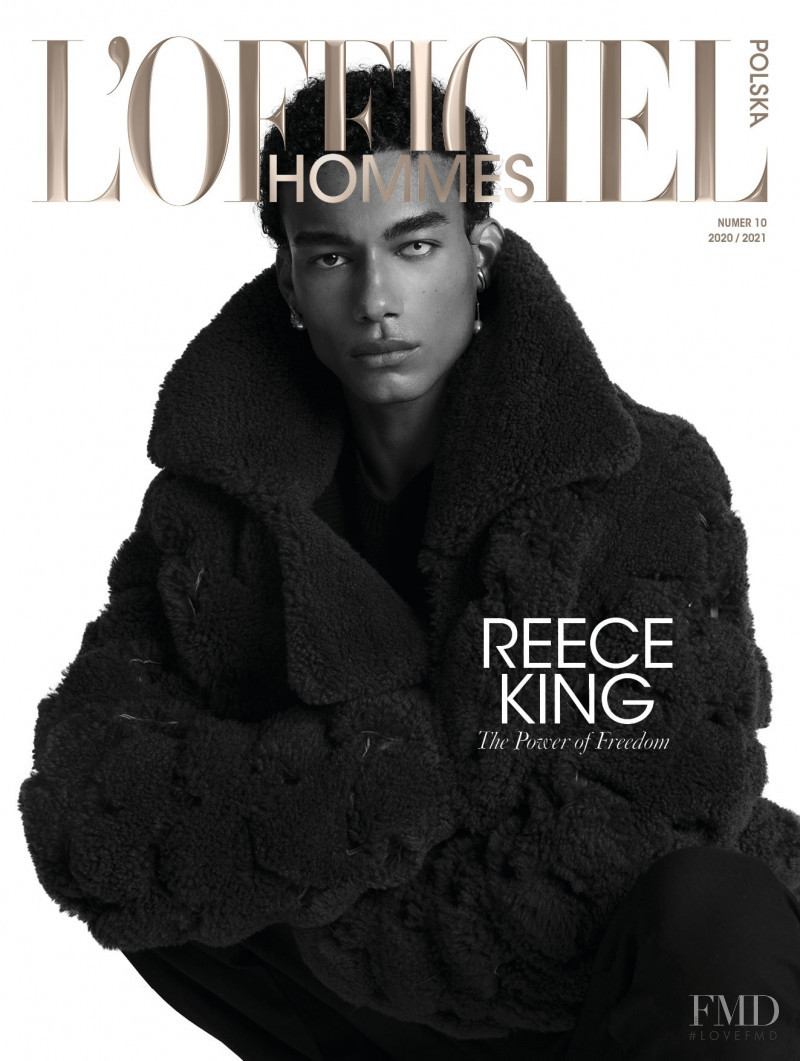  featured on the L\'Officiel Hommes Poland cover from December 2020