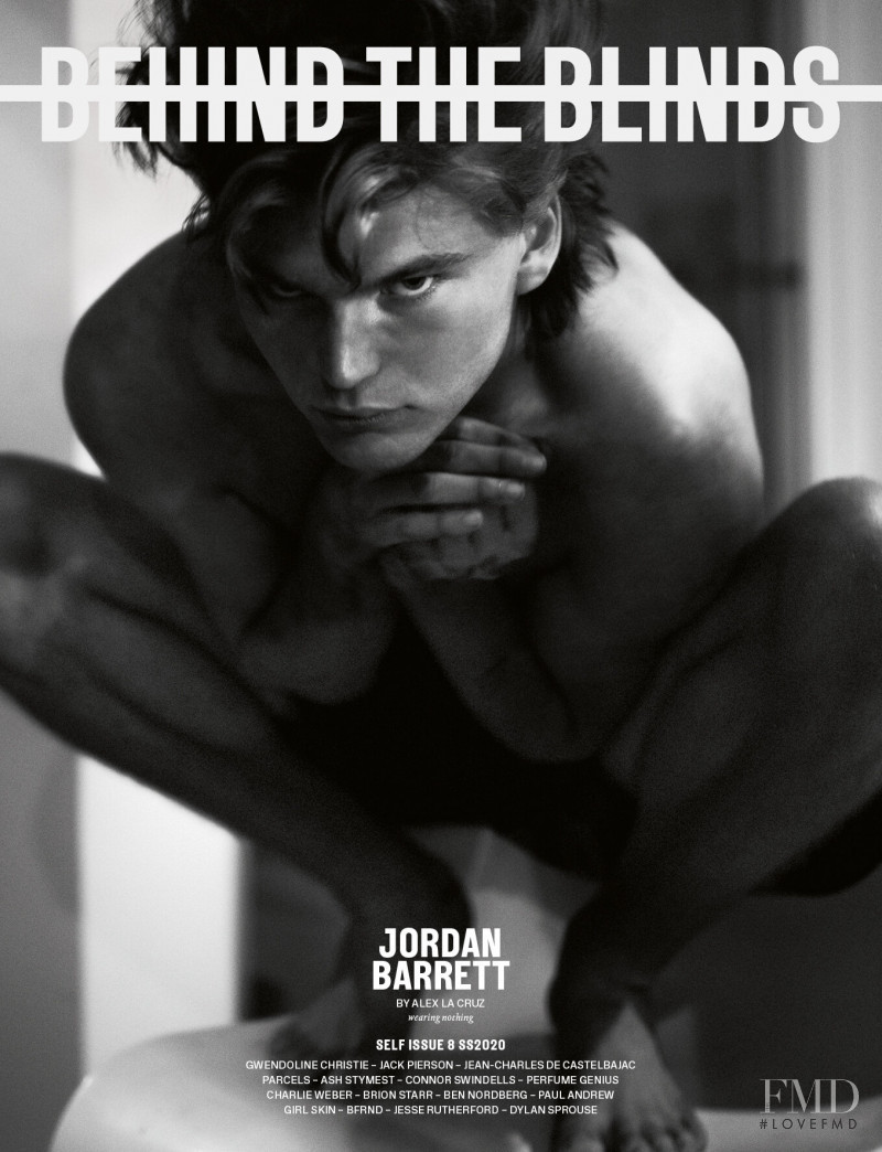 Jordan Barrett featured on the Behind the Blinds cover from February 2020