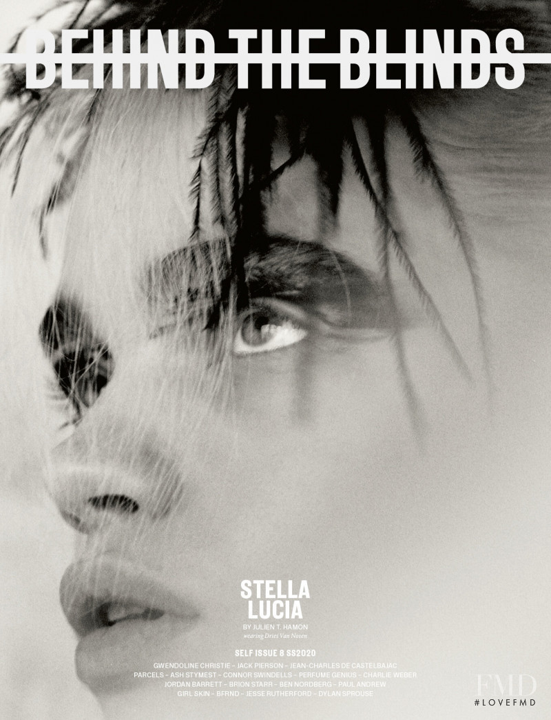 Stella Lucia featured on the Behind the Blinds cover from February 2020