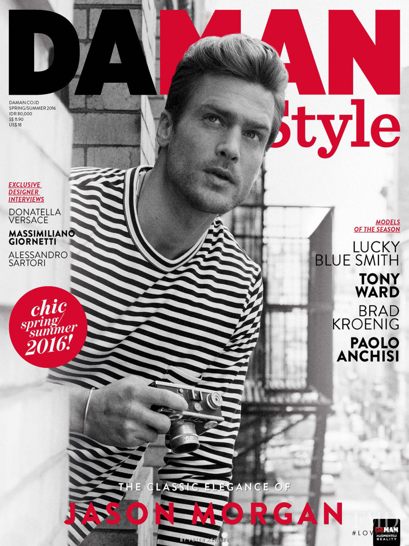 Jason Morgan featured on the DA MAN Style cover from March 2016