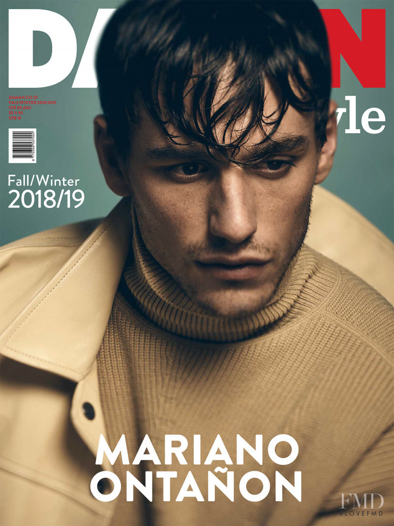 Mariano Ontañon featured on the DA MAN Style cover from September 2018