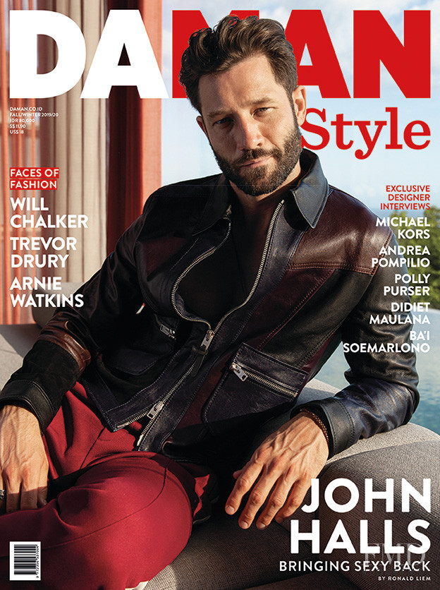 John Halls featured on the DA MAN Style cover from September 2019