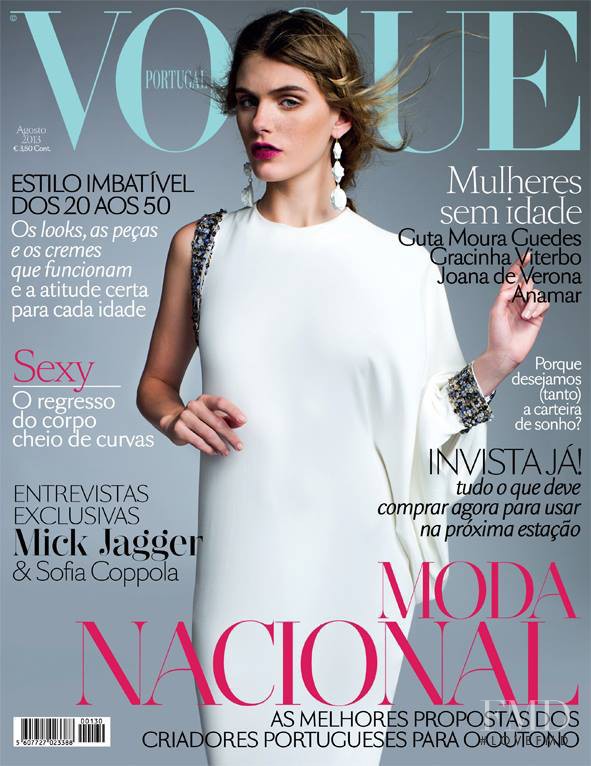 Madison Headrick featured on the Vogue Portugal cover from August 2013