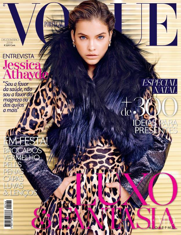 Barbara Palvin featured on the Vogue Portugal cover from December 2014