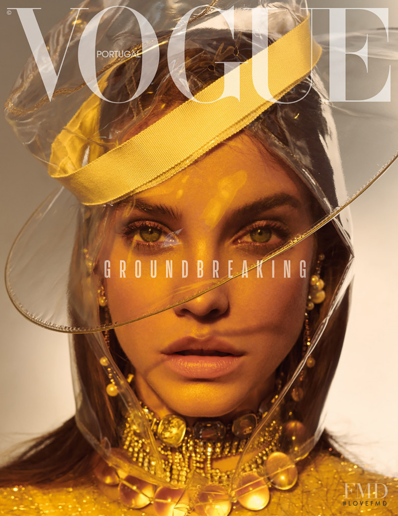 Barbara Palvin featured on the Vogue Portugal cover from March 2018