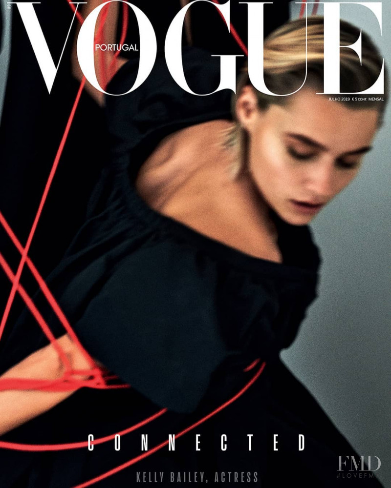 Kelly Bailey featured on the Vogue Portugal cover from July 2019
