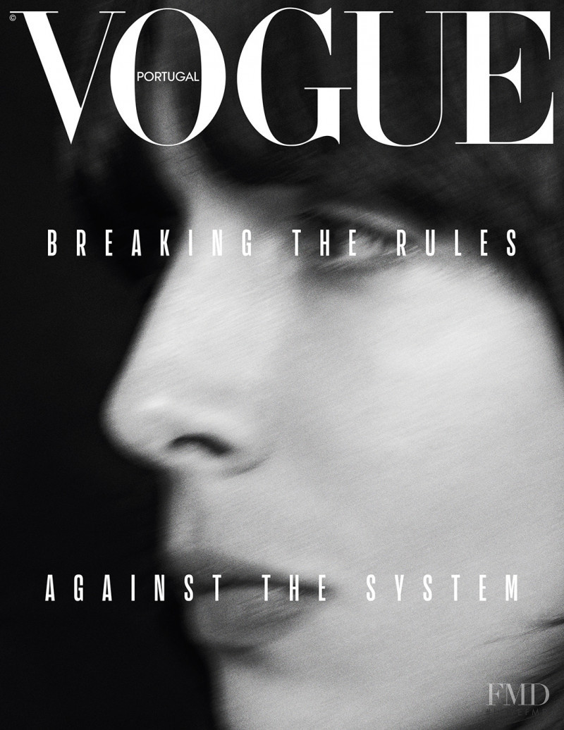 Jamie Bochert featured on the Vogue Portugal cover from March 2019
