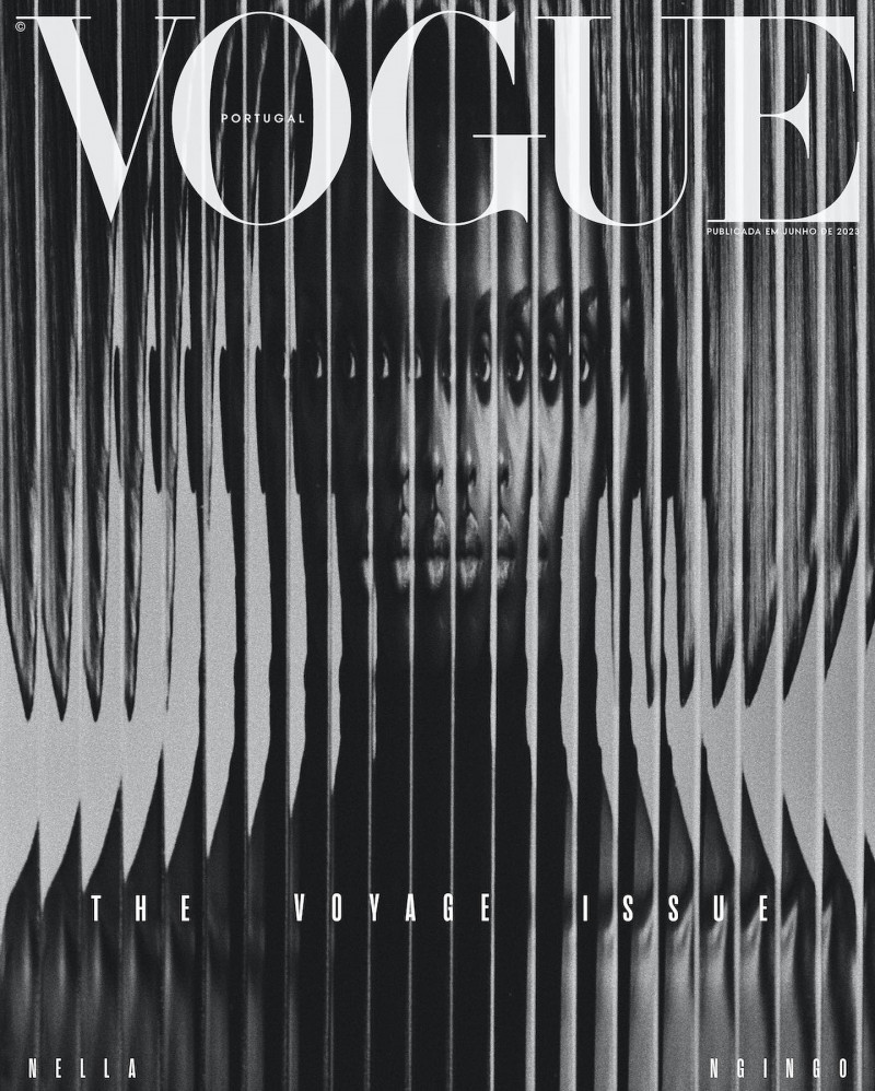 Nella Ngingo featured on the Vogue Portugal cover from June 2023