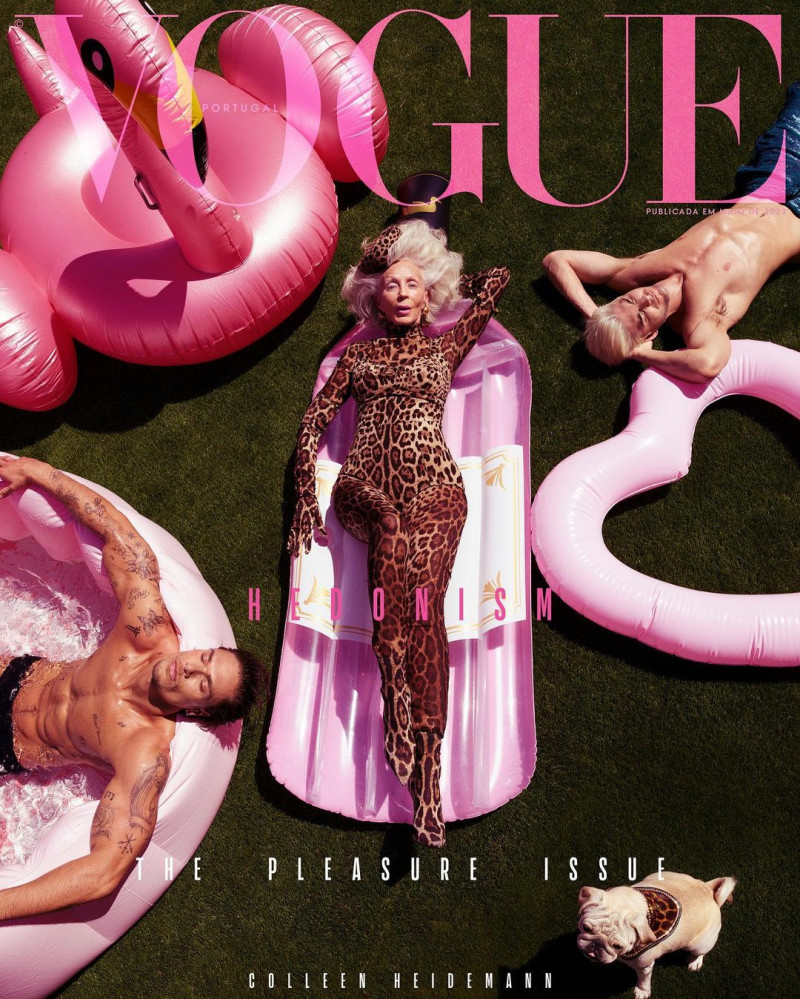 Colleen Heidemann featured on the Vogue Portugal cover from May 2023