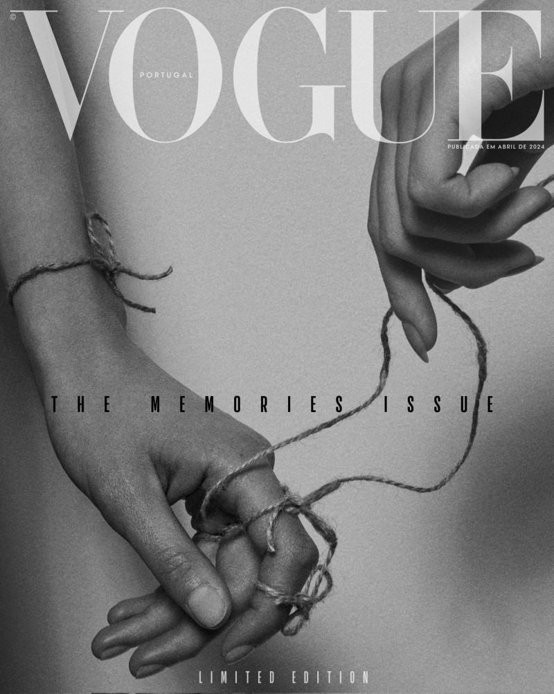 Hanna Nicole Rosas featured on the Vogue Portugal cover from April 2024