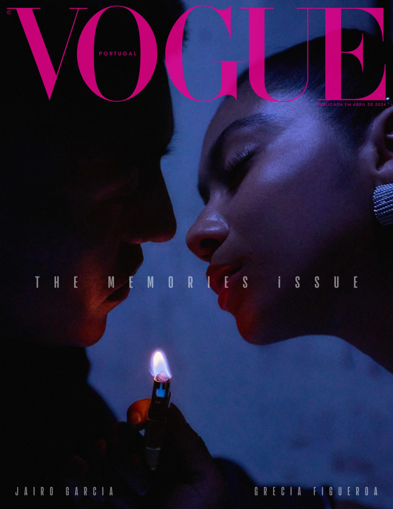 Jairo Garcia, Grecia Figueroa featured on the Vogue Portugal cover from April 2024