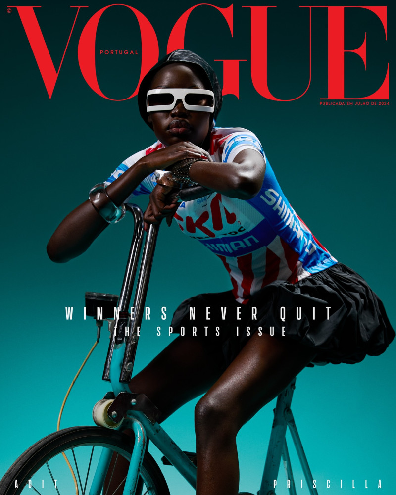 Adit Priscilla featured on the Vogue Portugal cover from July 2024