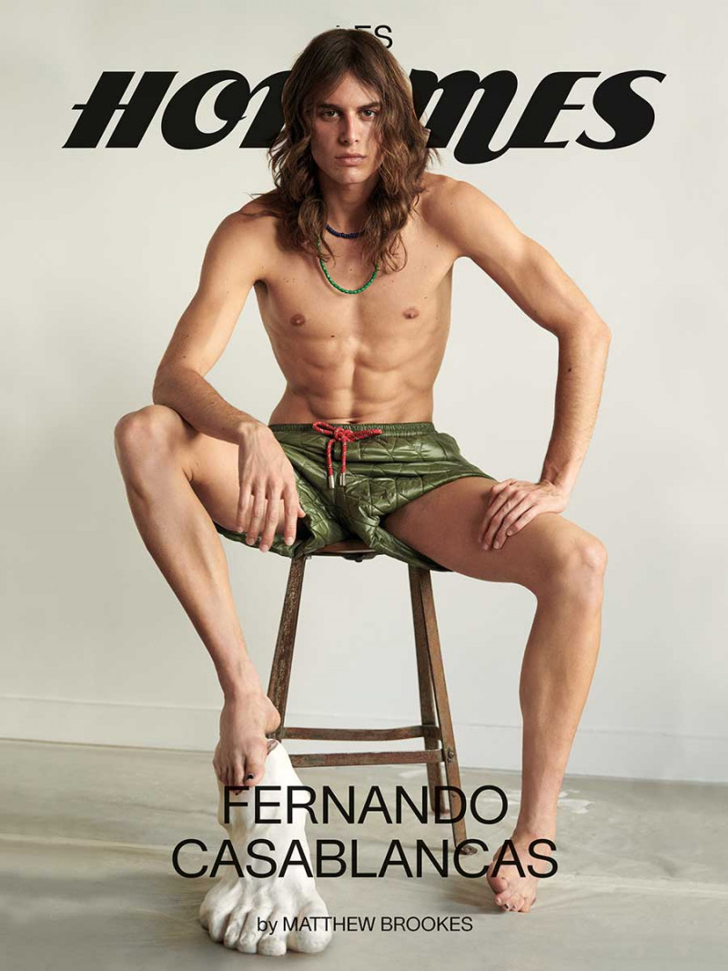 Fernando Casablancas featured on the Les Hommes Publics cover from September 2022