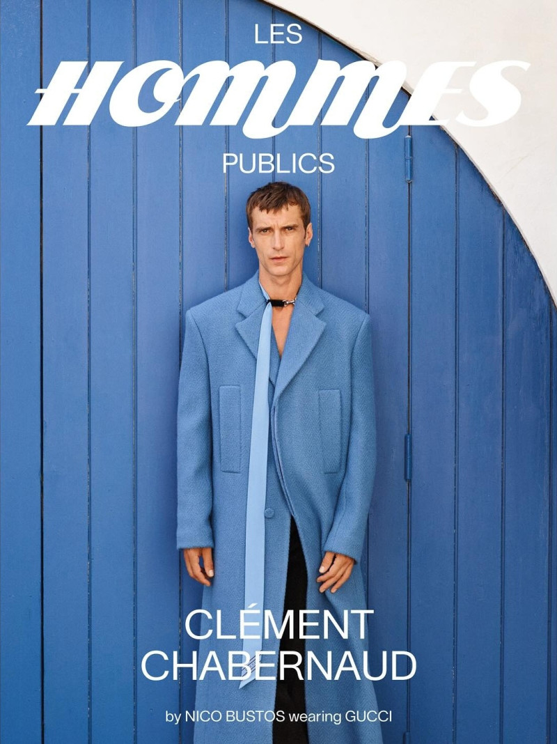 Clement Chabernaud featured on the Les Hommes Publics cover from October 2024