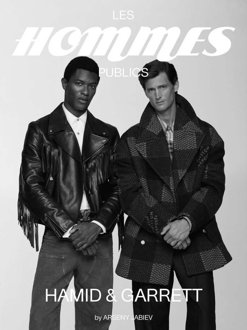 Garrett Neff, Hamid Onifade featured on the Les Hommes Publics cover from October 2024