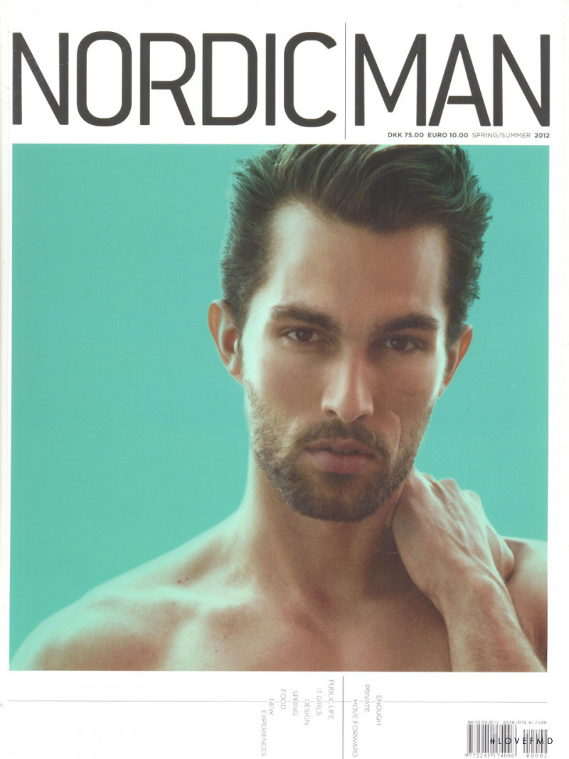 Tobias Sorensen featured on the Nordic Man cover from March 2012