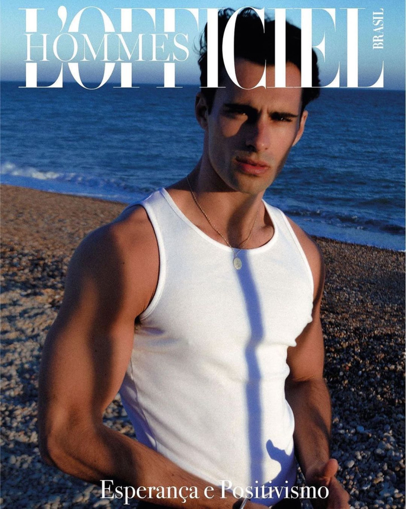 Elliot Meeten featured on the L\'Officiel Hommes Brazil cover from July 2020