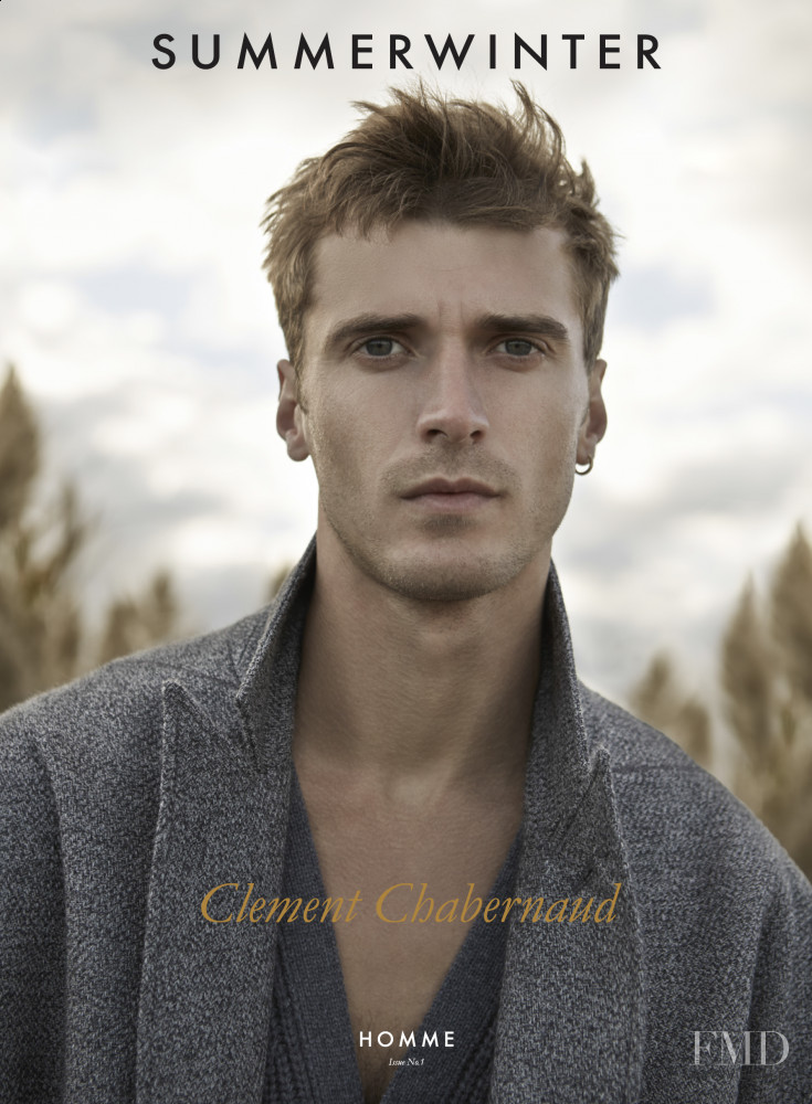 Clement Chabernaud featured on the Summerwinter Homme cover from January 2016
