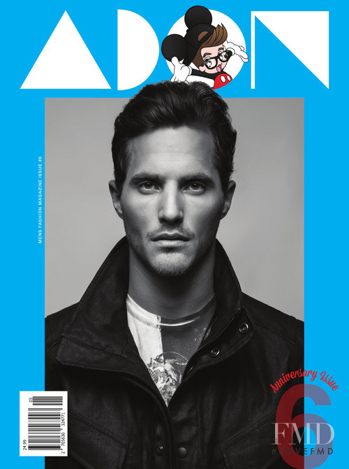 ollie edwards featured on the ADON cover from December 2013