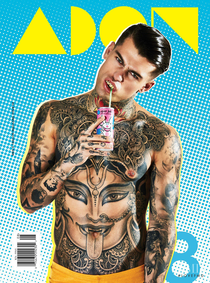 Stephen James featured on the ADON cover from May 2014