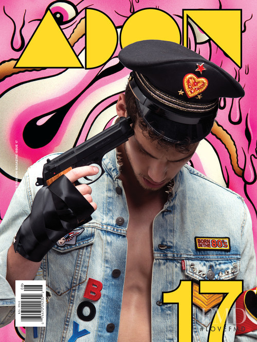 Misa Patinszki featured on the ADON cover from November 2015