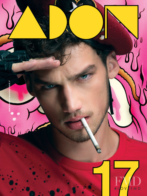 Misa Patinszki featured on the ADON cover from November 2015