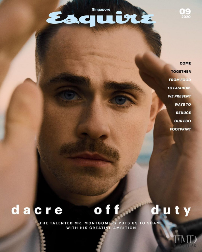 Dacre Montgomery  featured on the Esquire Singapore cover from September 2020
