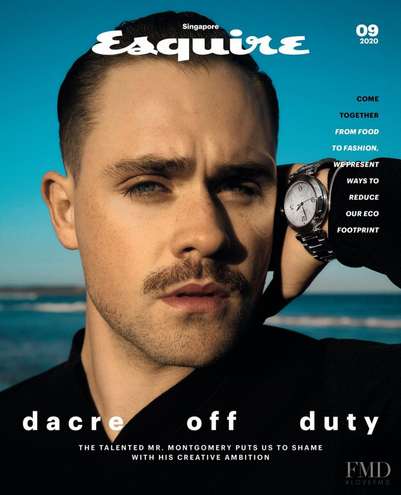 Dacre Montgomery  featured on the Esquire Singapore cover from September 2020