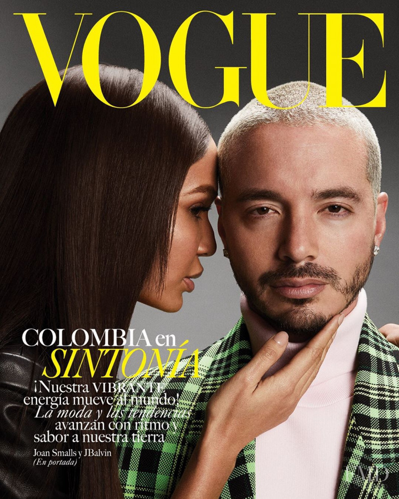 Joan Smalls featured on the Vogue Latin America cover from April 2020
