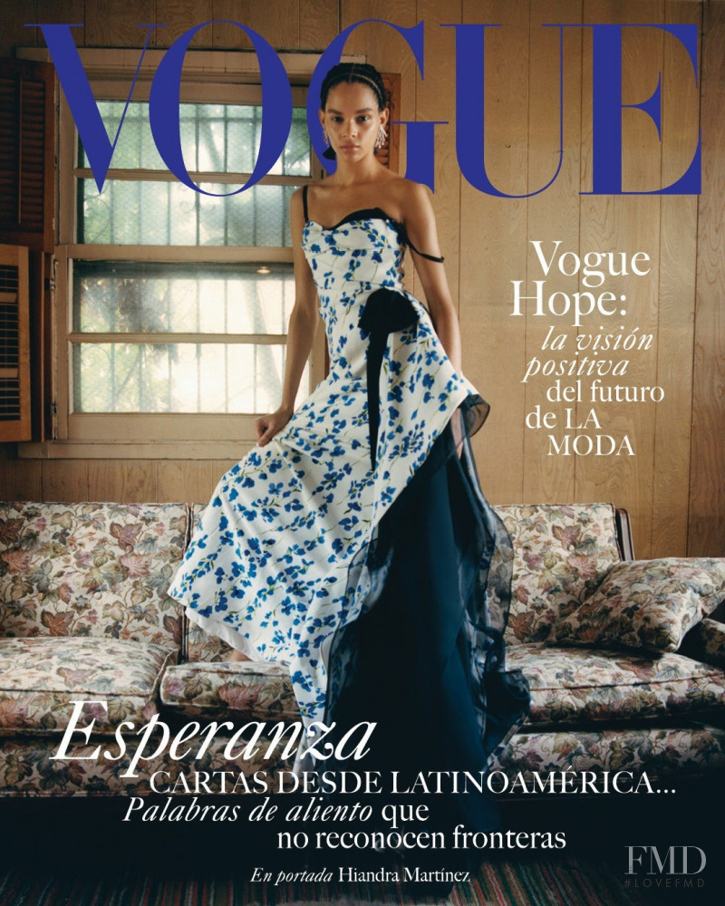 Hiandra Martinez featured on the Vogue Latin America cover from September 2020