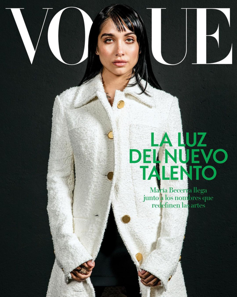 María Becerra  featured on the Vogue Latin America cover from February 2023