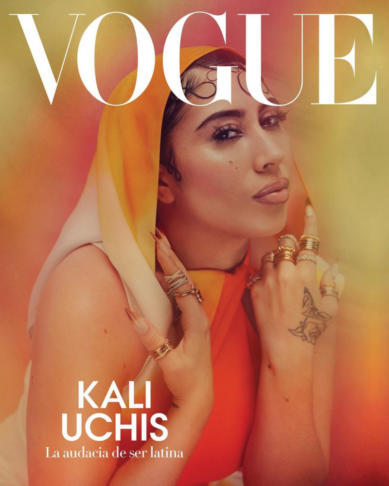 Kali Uchis  featured on the Vogue Latin America cover from March 2023
