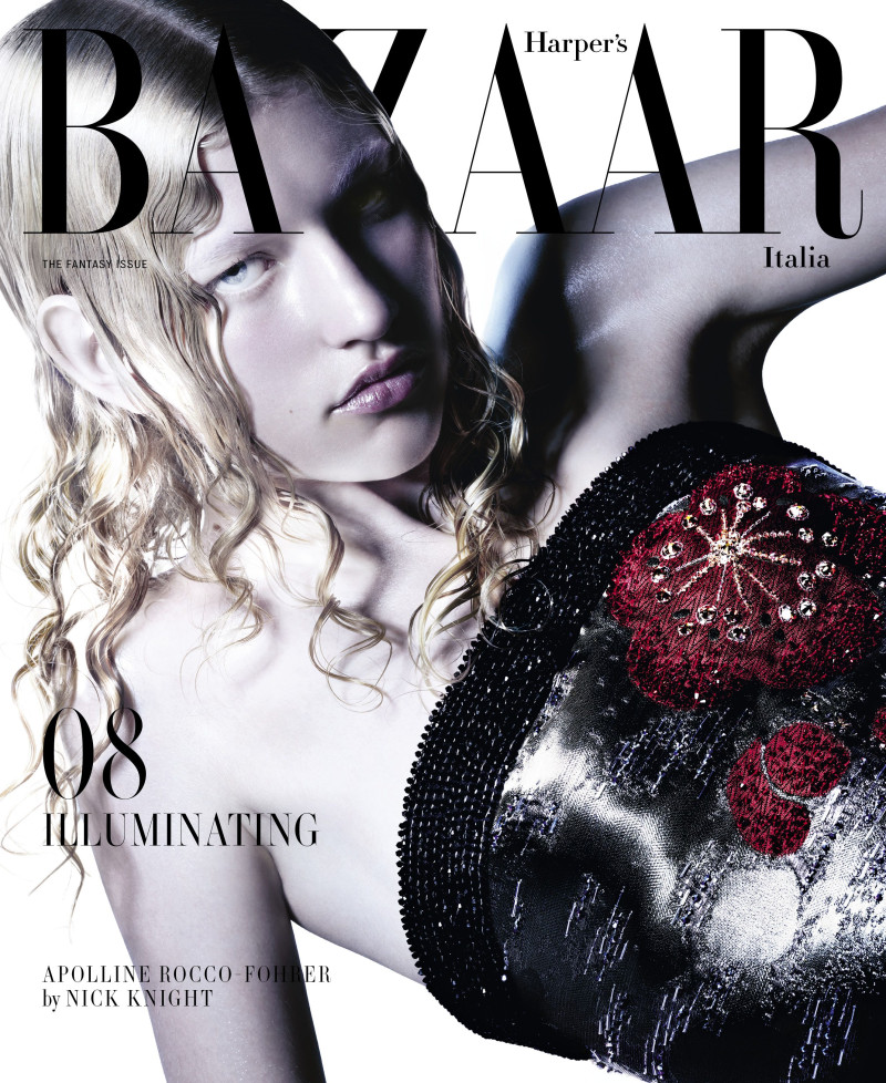 Apolline Rocco Fohrer featured on the Harper\'s Bazaar Italy cover from December 2023