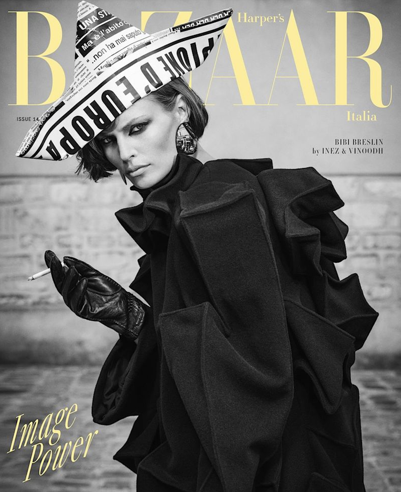  featured on the Harper\'s Bazaar Italy cover from October 2024